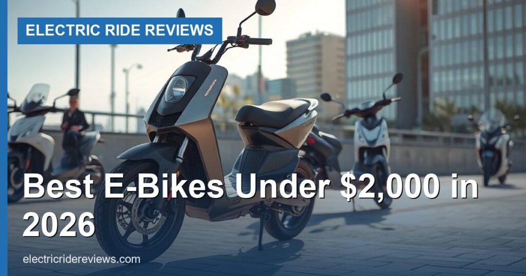 Best E-Bikes Under $2,000 in 2026 - Electric Ride Reviews