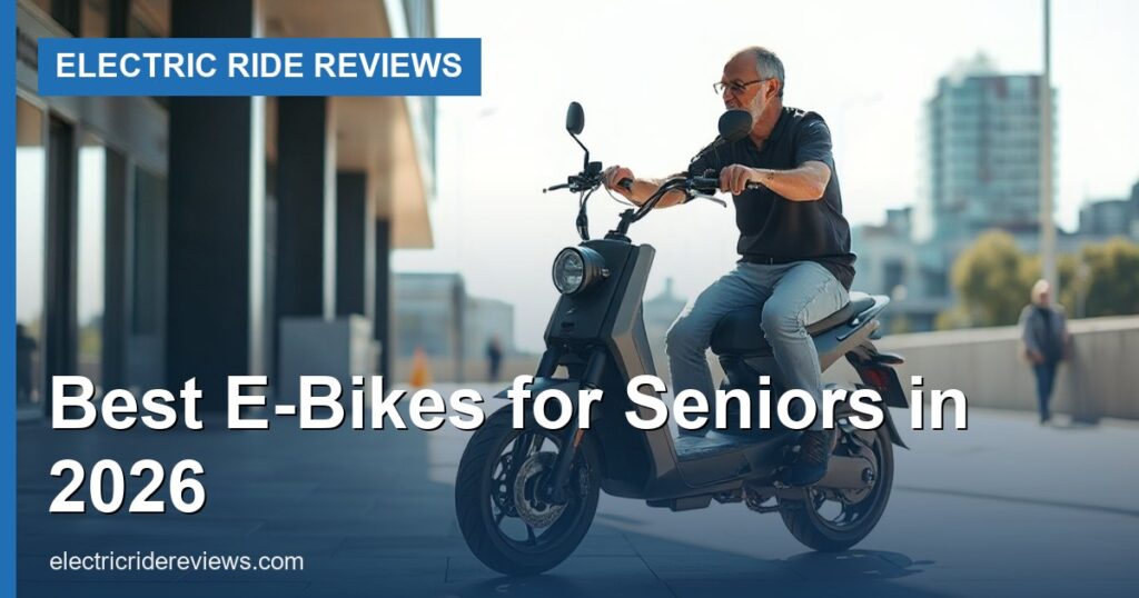 Best E-Bikes for Seniors in 2026 - Electric Ride Reviews