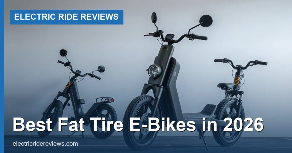 Best Fat Tire E-Bikes in 2026 - Electric Ride Reviews