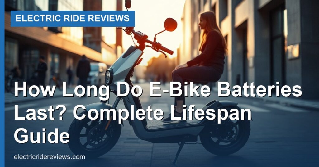 How Long Do E-Bike Batteries Last? Complete Lifespan Guide - Electric Ride Reviews