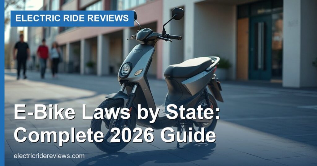 E-Bike Laws by State: Complete 2026 Guide - Electric Ride Reviews