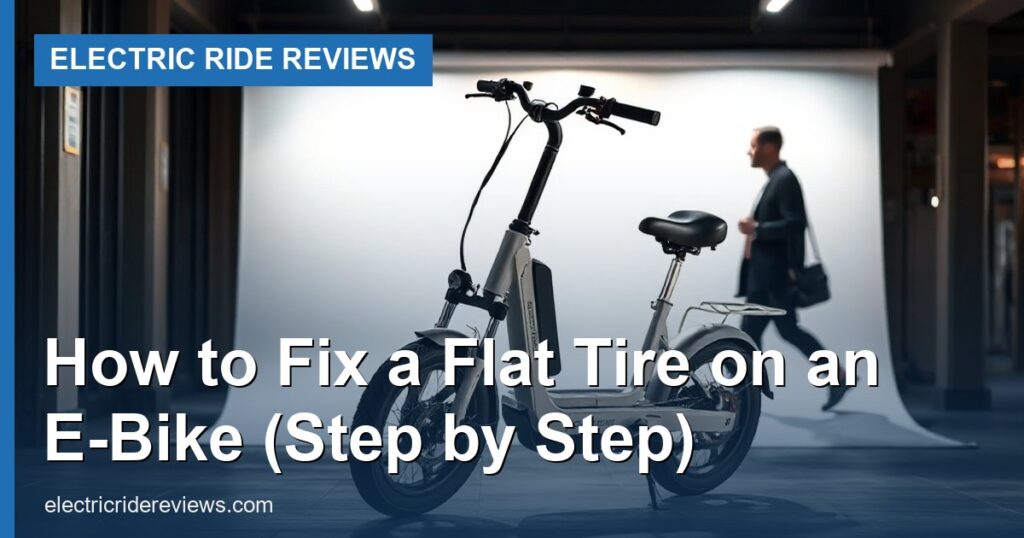How to Fix a Flat Tire on an E-Bike (Step by Step) - Electric Ride Reviews