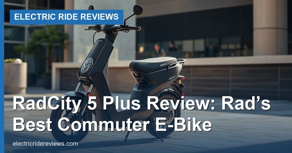 RadCity 5 Plus Review: Rad’s Best Commuter E-Bike - Electric Ride Reviews