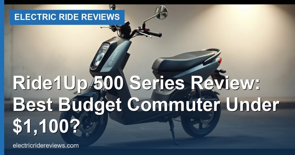 Ride1Up 500 Series Review: Best Budget Commuter Under $1,100? - Electric Ride Reviews