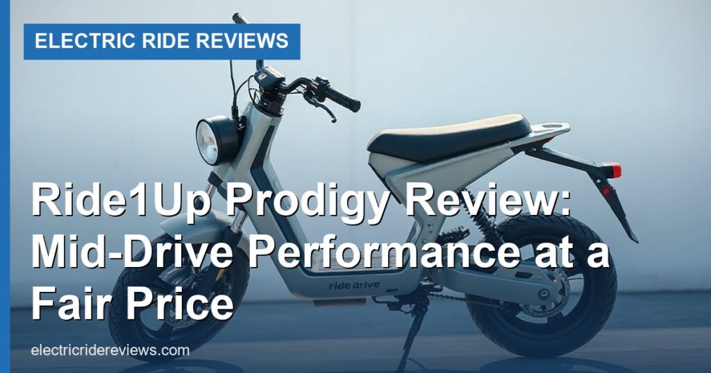 Ride1Up Prodigy Review: Mid-Drive Performance at a Fair Price - Electric Ride Reviews