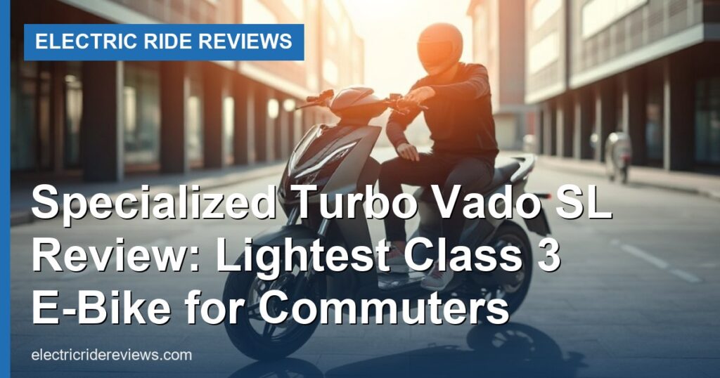 Specialized Turbo Vado SL Review: Lightest Class 3 E-Bike for Commuters - Electric Ride Reviews