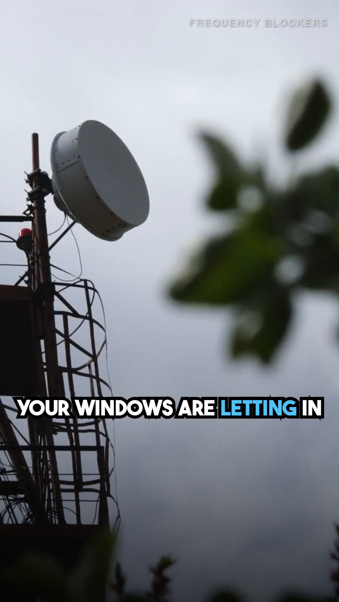 EMF Tip #82: Shield Windows Facing Cell Towers